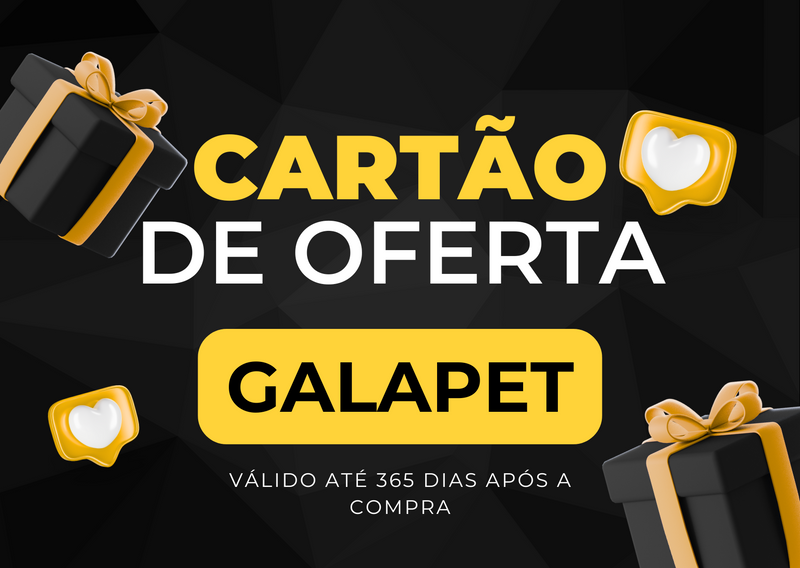 Cartão de Oferta GalaPet